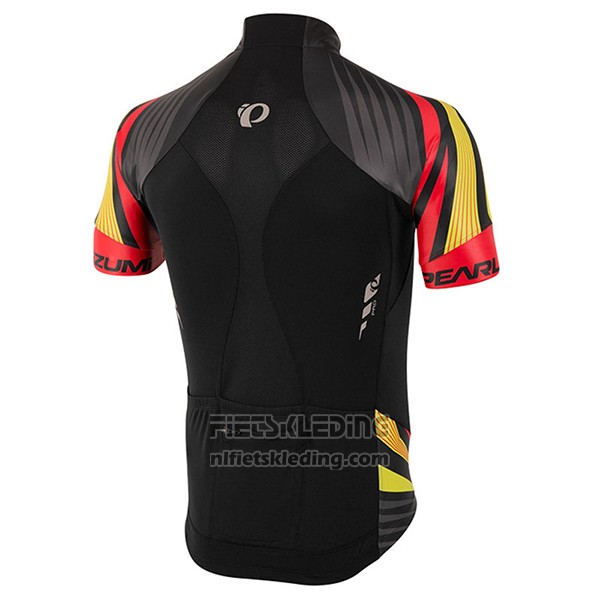 2017 Fietskleding Pearl Izumi Zwart en Rood Korte Mouwen en Koersbroek